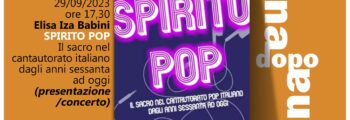 SPIRITO POP – Presentazione concerto @Budrio